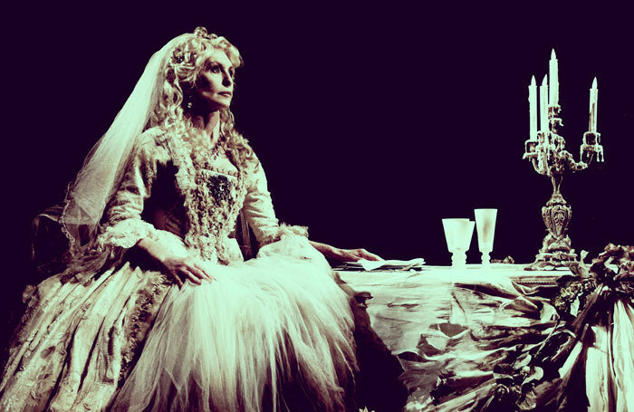 Jane Asher in Great Expectations at West Yorkshire Playhouse. Photo: Idil Sukan