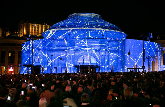 59 Productions' Harmonium Project marked the opening of the 2015 Edinburgh International Festival. Photo: Eoin Carey