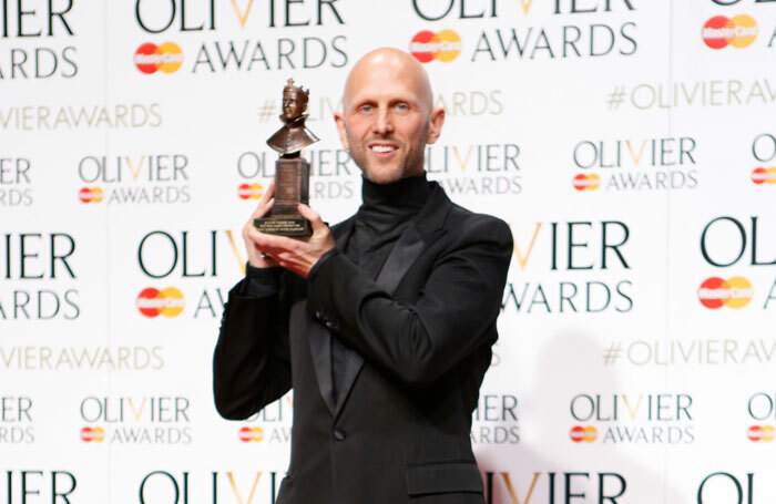 Wayne McGregor won the 2016 Olivier award for best new dance production for Woolf Works. Photo: Pamela Raith