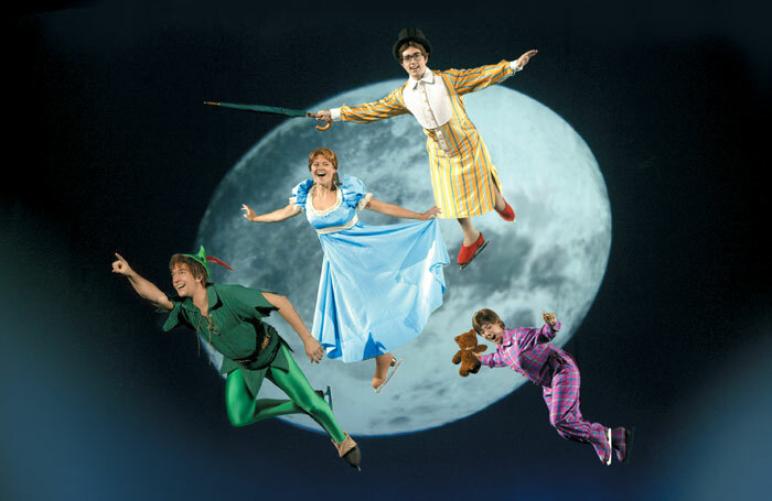 The cast of Disney on Ice perform a scene from Peter Pan. Photo: Disney on Ice