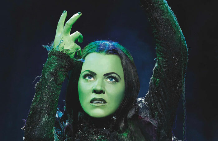 Rachel Tucker in Wicked. Photo: Tristram Kenton