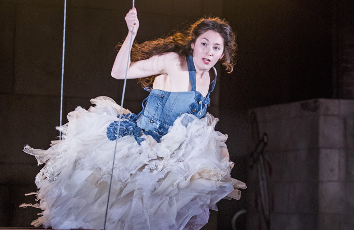 Bethan Cullinane in Cymbeline at the Royal Shakespeare Theatre. Photo: Tristram Kenton