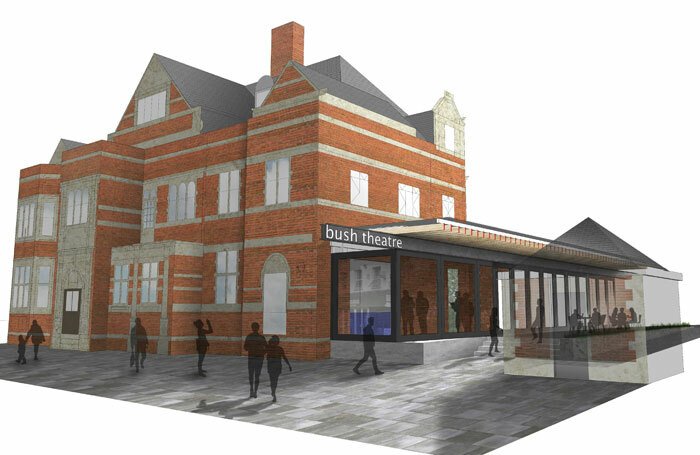 An architect's impression of the Bush Theatre renovations. Applicants to the scheme will be attached to the new studio