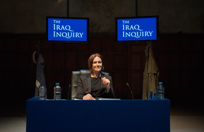 Chilcot at Battersea Arts Centre, London. Photo: Joe Twigg