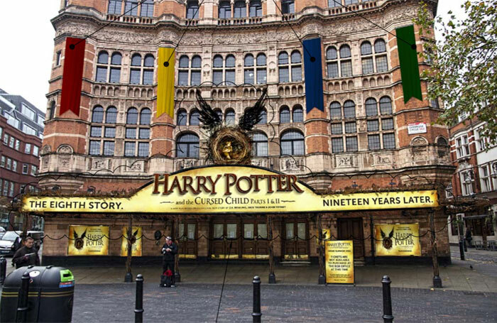 Artist's impression of how the proposed banners would appear at the Palace Theatre if the changes are approved. Photo: Michael Jackson Consulting