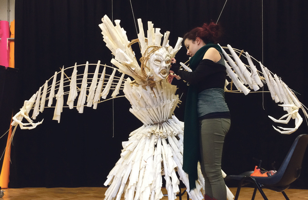 Backstage: How I gave Ariel wings for Shakespeare exhibition