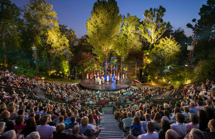 Pride and Prejudice at Regent's Park Open Air Theatre in 2013. Photo: David Jensen