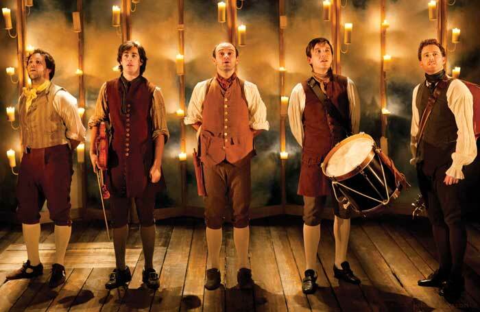 Michael Bruce wrote the music for The Recruiting Officer at London’s Donmar Warehouse in 2012. Photo: Johan Persson