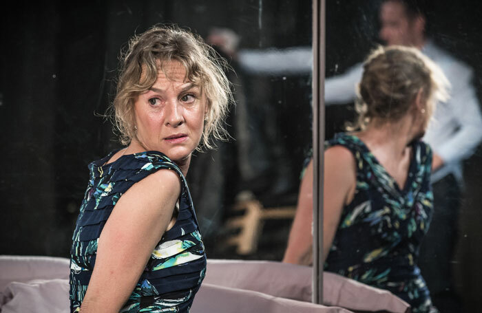 Niamh Cusack and Matthew Lewis in Unfaithful at Found111. Photo: Marc Brenner