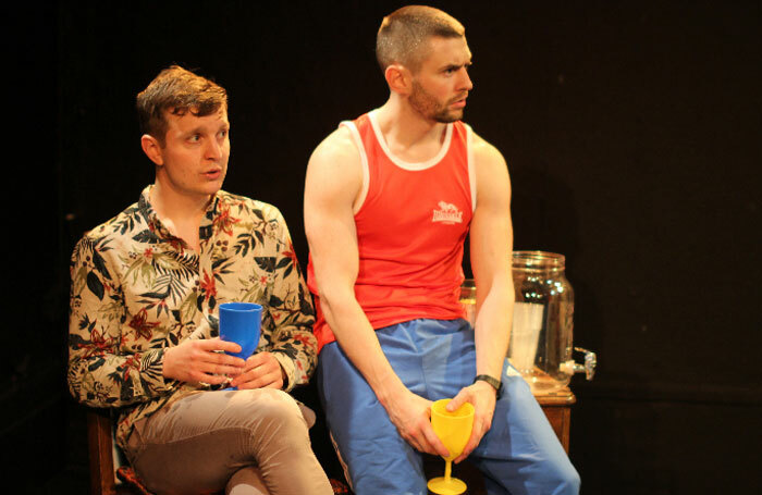 Finlay Bain and Paul Thirkell in Living a Little at New Town Theatre, Edinburgh