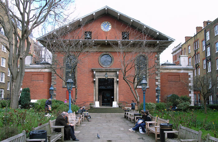 The Actors' Church, St Paul's Covent Garden. Photo: Steve Cadman