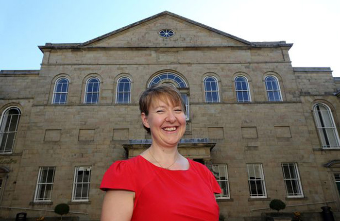 Director Victoria Firth outside the Lawrence Batley Theatre, which will lead on engagement boosting work in Kirklees