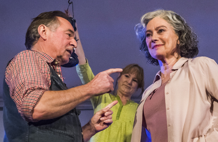 Ron Cook, Deborah Findlay and Francesca Annis in The Children. Photo: Tristram Kenton