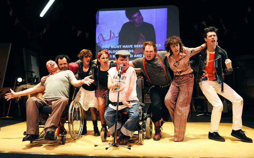 Graeae's Reasons To Be Cheerful will tour seven regions of the UK. Photo: Tristram Kenton