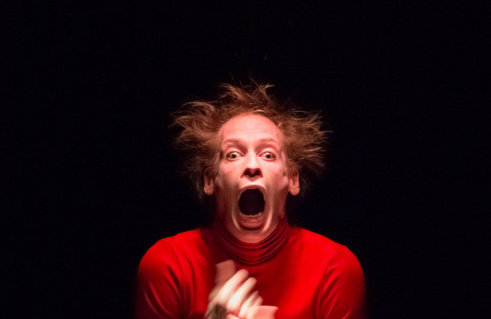 Thomas Monckton in Only Bones at Soho Theatre, London. Photo: Aurelia Tassafi