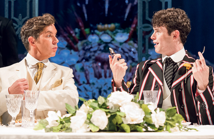 Gerard Carey and Charlie Stemp in Half a Sixpence. Photo: Manuel Harlan