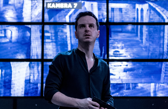 Andrew Scott in Hamlet at the Almeida. Photo: Manuel Harlan