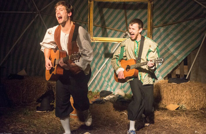 Scene from Treasure Island, which Peterborough's Lamphouse Theatre toured in 2016. Photo: Tom Davies