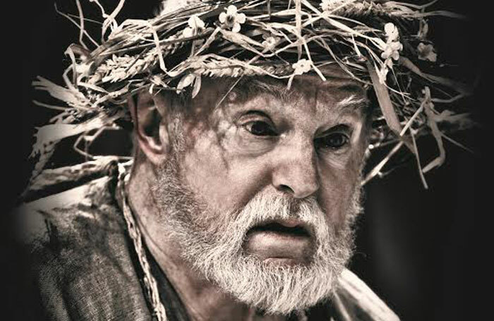 Derek Jacobi performing King Lear at the Donmar Warehouse in 2010. Photo: Johan Persson