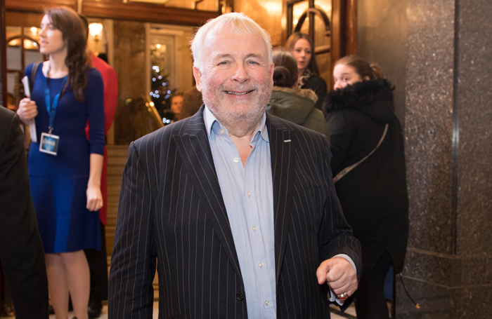 Great British Pantomime Awards host Christopher Biggins pictured at the opening night of Cinderella at the London Palladium in 2016. The show won four awards at the inaugural panto-only ceremony. Photo: Craig Sugden