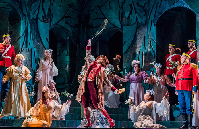 The cast of Patience at Hackney Empire, London. Photo: Richard Hubert Smith