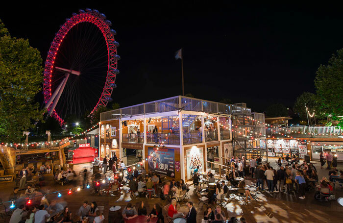 Underbelly Festival will take place in the same location as Udderbelly and London Wonderground on the South Bank. Photo: Underbelly