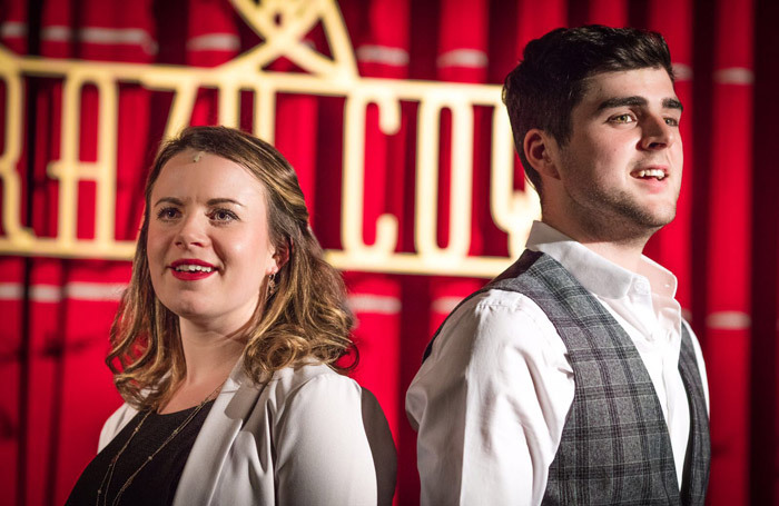 Laura Tebbutt and Liam Doyle in After You at Live at Zedel, London. Photo:  Adam Bajou