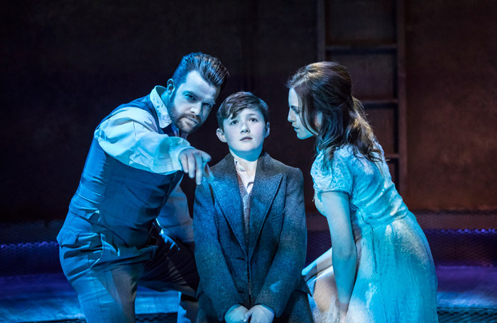 Simon Bailey, Fisher Costello Rose and Niamh Perry in Whisper House at the Other Palace, London. Photo: Johan Persson