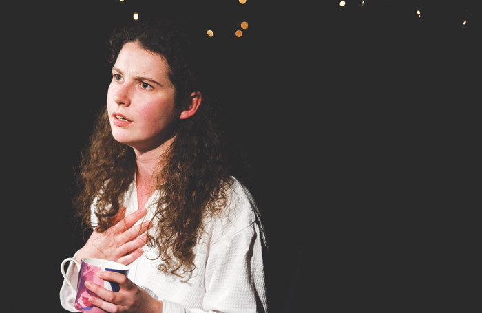 Molly Vevers in Ross and Rachel at the Edinburgh Festival Fringe in 2015. Photo: Alex Brenner