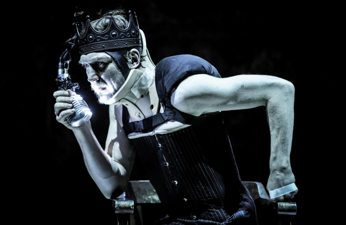 Lars Eidinger in Richard III at last year's Edinburgh International Festival. Photo: Arno Declair