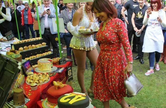 Arlene Phillips judging 42nd Street at the West End Bake Off 2017. Photo: Mark Lomas