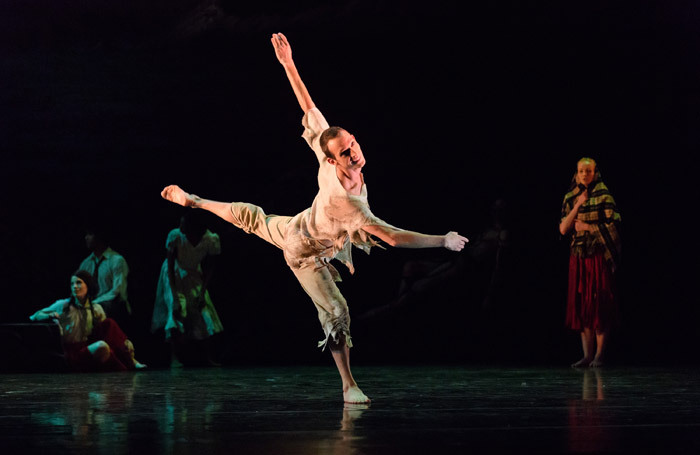 Rambert: Ghost Dances at Sadler's Wells, London. Photo: Jane Hobson