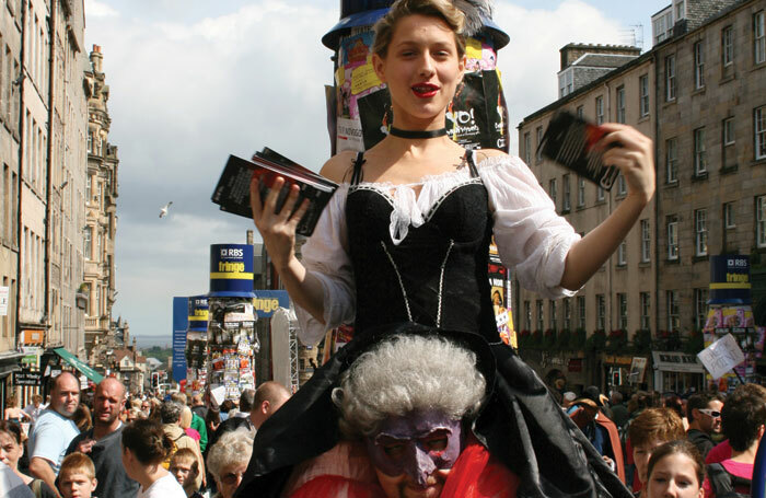 Edinburgh Festival Fringe. Photo: Stephen Finn/Shutterstock