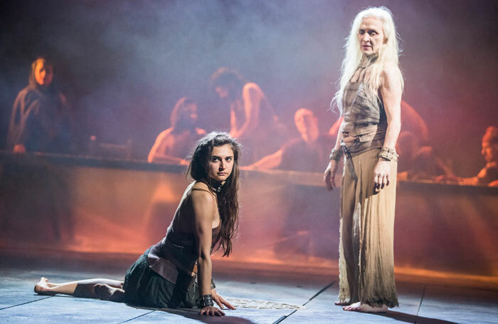 Yael Farber's Salome, at the Olivier, National Theatre. Photo: Tristram Kenton