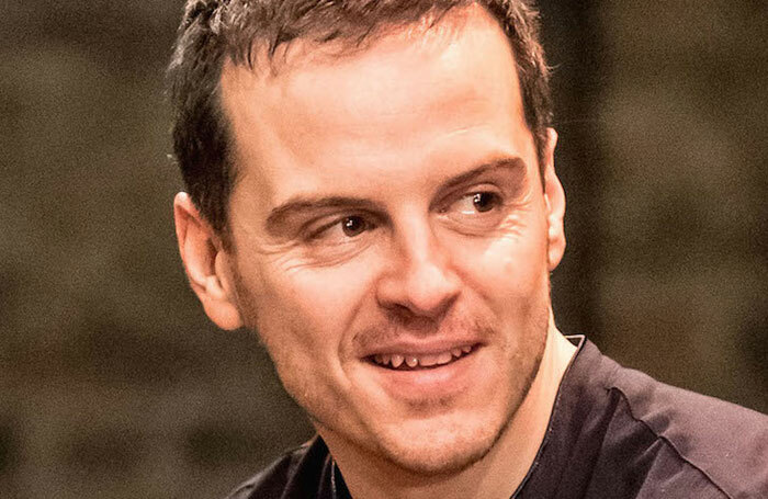 Andrew Scott in Hamlet at the Harold Pinter Theatre. Photo: Manuel Harlan