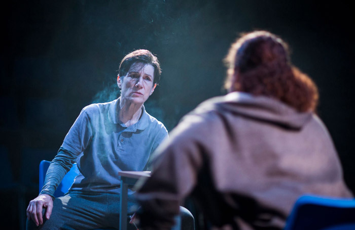 Harriet Walter in the screen version of Julius Caesar