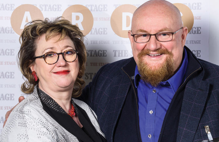 Howard Panter and Rosemary Squire. Photo: Alex Brenner