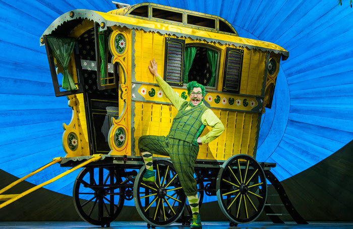 A scene from The Wind in the WIllows at the London Palladium. Photo: Tristram Kenton