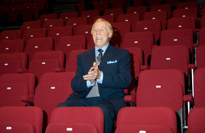 Bruce Forsyth – Jac Yarrow's good luck charm. Photo: Robert Workman