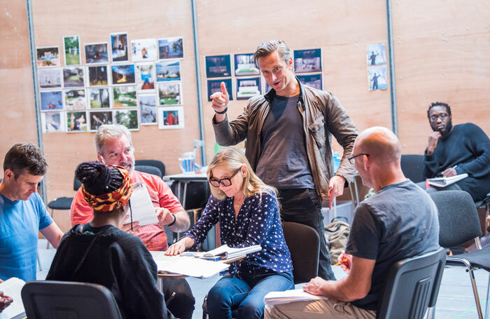 Rehearsals for The Seagull at the Lyric Hammersmith. Photo: Tristram Kenton