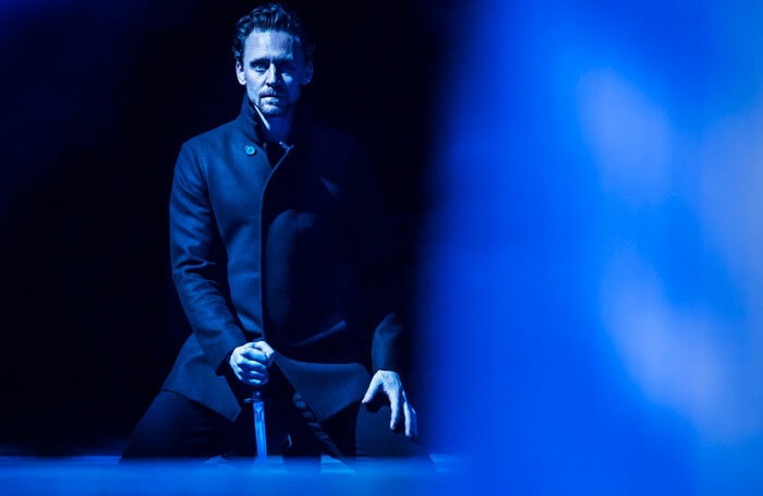 Tom Hiddleston in Hamlet at the Vanbrugh Theatre, London. Photo: Johan Persson