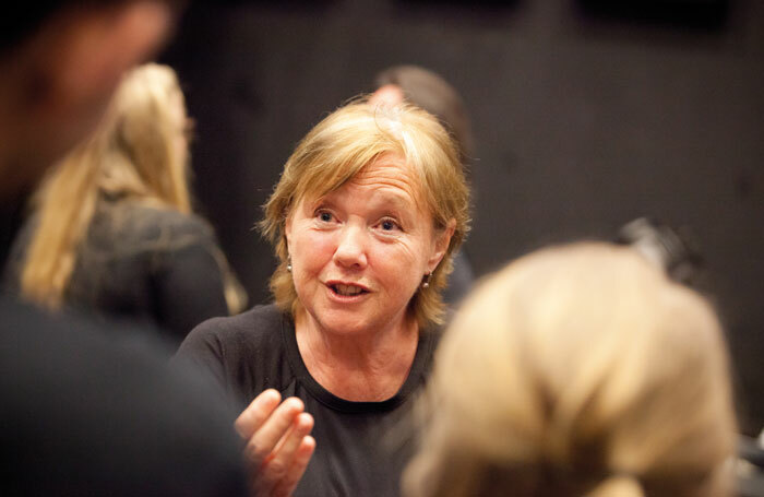 Pauline Quirke with PQA students. Photo: Brian Thomas