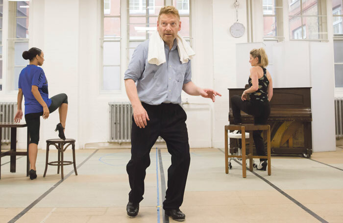 Kenneth Branagh in rehearsals for The Entertainer. Photo: Johan Persson