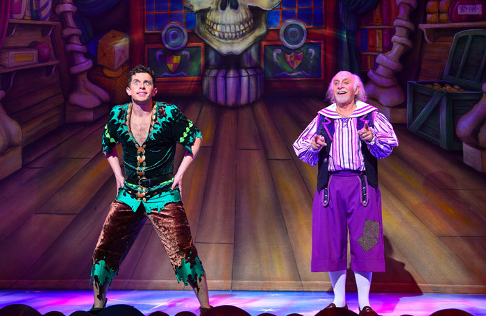 Danny Adams and Clive Webb in Peter Pan at Theatre Royal, Newcastle