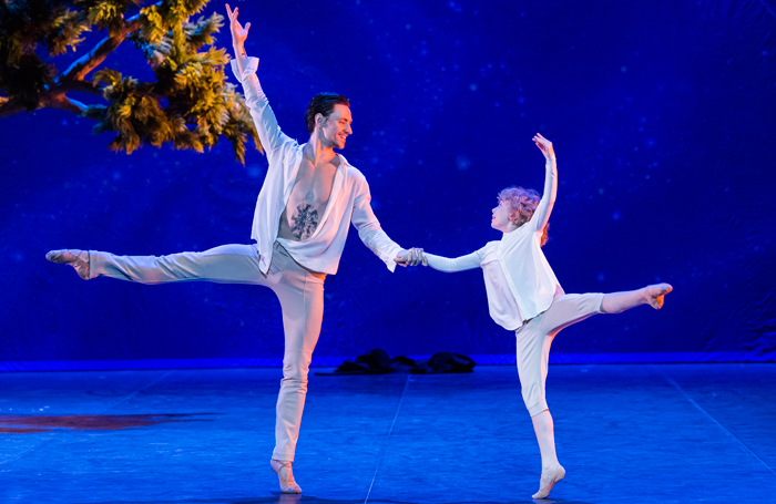 Sergei Polunin and Tom Waddington in Satori. Photo: Tristram Kenton