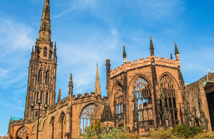 St Michael Cathedral church, Coventry, which will hold the title in 2021. Photo: Shutterstock