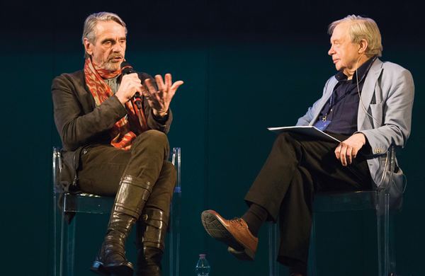 Europe Theatre Prize: How Rome garlanded Jeremy Irons and Isabelle Huppert