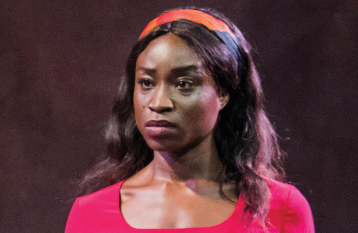 Adele Oni in Picasso review at the Playground Theatre. Photo: Tristram Kenton