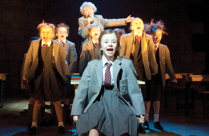 Productions of Roald Dahl's work have included the Royal Shakespeare Company’s production of Matilda, which has gone on to achieve lasting success in the West End. Photo: Tristram Kenton