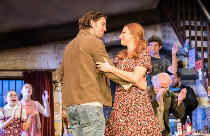 Owen McDonnell and Rosalie Craig in The Ferryman. Photo: Johan Persson